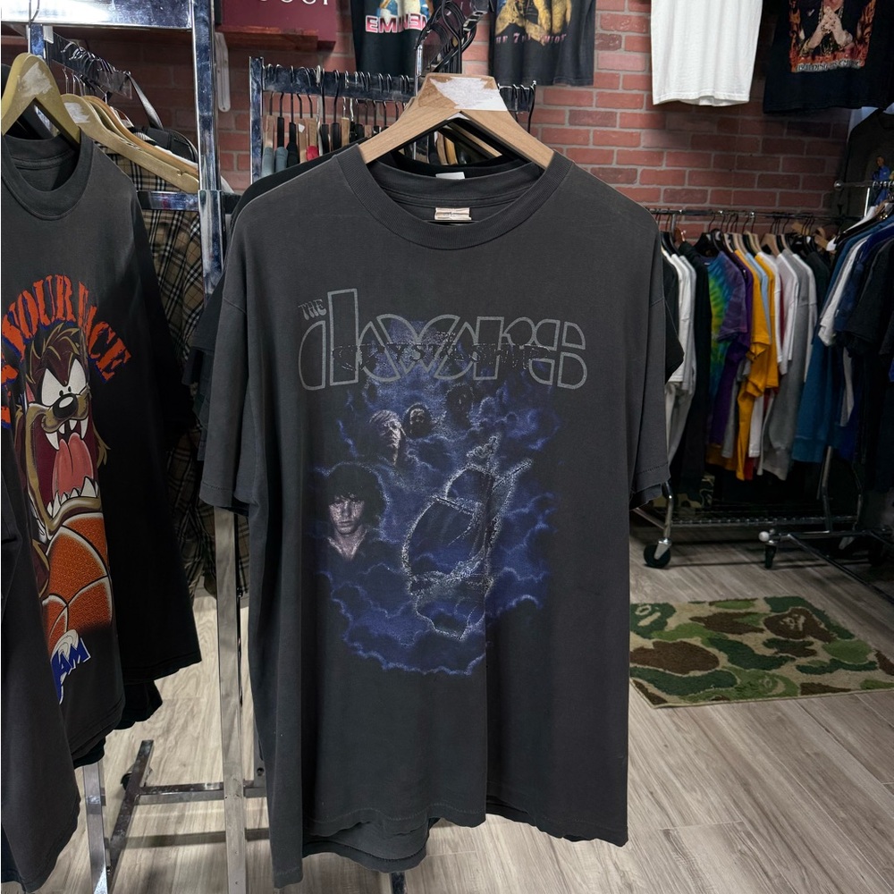 Vintage 90’s Doors Band T-Shirt Vtg Jim Morrison Tee Large